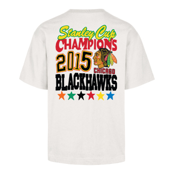 Chicago Blackhawks pánske tričko Starside 47 Foundation Tee white