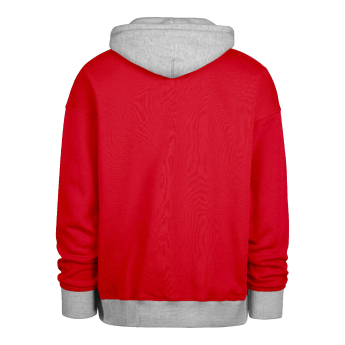 Chicago Blackhawks pánska mikina s kapucňou 47 Patch Drop Shoulder Hood red