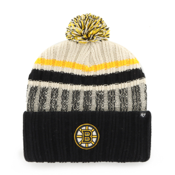 Boston Bruins zimná čiapka Long Range 47 Cuff Knit Natural