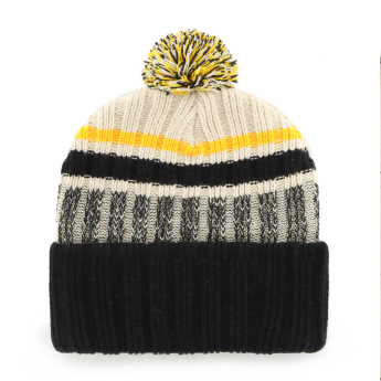 Boston Bruins zimná čiapka Long Range 47 Cuff Knit Natural