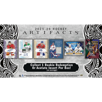NHL boxy hokejové karty NHL 2025-26 Upper Deck Artifacts Blaster Box