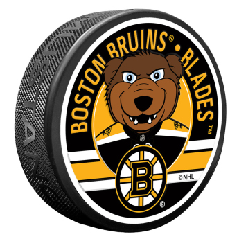 Boston Bruins puk Blades Mascot Textured