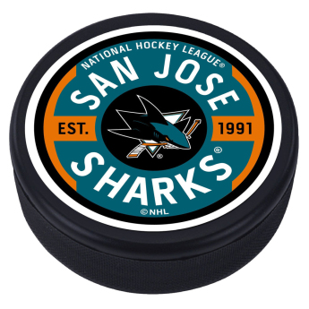 San Jose Sharks puk Gear Textured