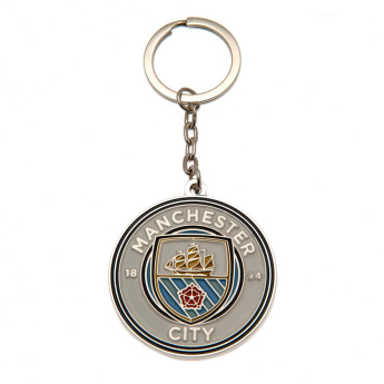 Manchester City kľúčenka a odznak design set