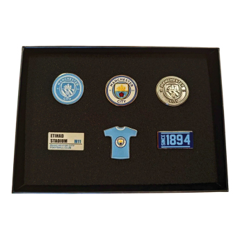 Manchester City set odznáčikov 6pc