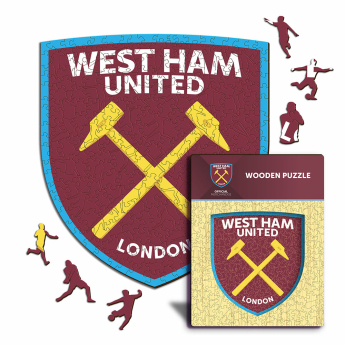 West Ham United drevené puzzle Crest 150 pcs