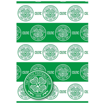 FC Celtic baliaci papier Christmas 2 pcs