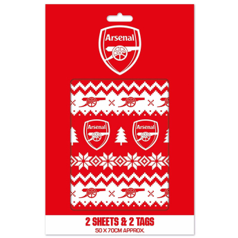 FC Arsenal baliaci papier Christmas 2 pcs