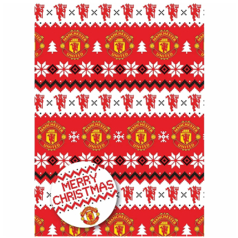 Manchester United baliaci papier Christmas 2 pcs