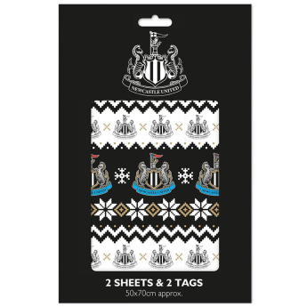 Newcastle United baliaci papier Christmas 2 pcs
