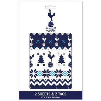 Tottenham baliaci papier Christmas 2 pcs