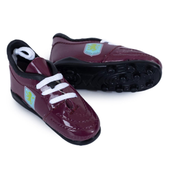 Aston Villa mini topánky do auta Mini Football Boots