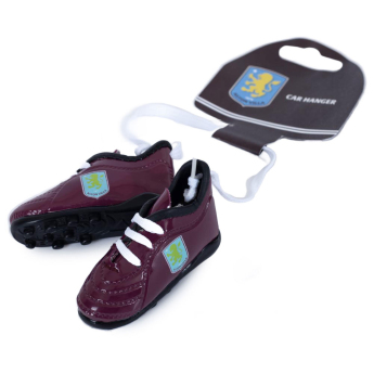 Aston Villa mini topánky do auta Mini Football Boots