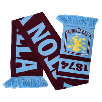 Aston Villa zimný šál Nero