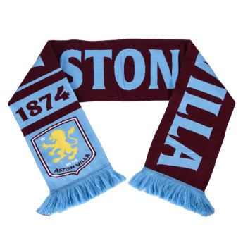 Aston Villa zimný šál Nero