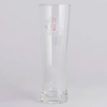 Manchester United poháre Mono Crest Tall Beer Glass