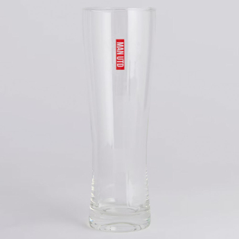 Manchester United poháre Mono Crest Tall Beer Glass