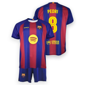 FC Barcelona detský set replica 25/26 Home Pedri