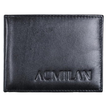 AC Milano kožená peňaženka Text
