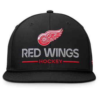 Detroit Red Wings čiapka flat šiltovka Authentic Pro A/Cap Flat Brim Square Visor Structured Adjustable