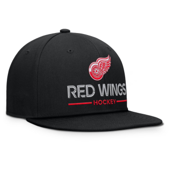 Detroit Red Wings čiapka flat šiltovka Authentic Pro A/Cap Flat Brim Square Visor Structured Adjustable