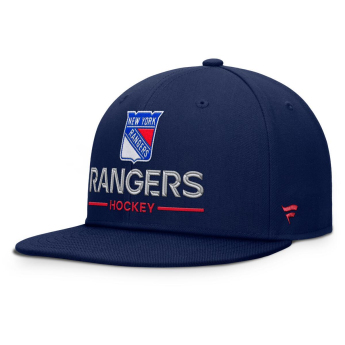 New York Rangers čiapka flat šiltovka Authentic Pro A/Cap Flat Brim Square Visor Structured Adjustable