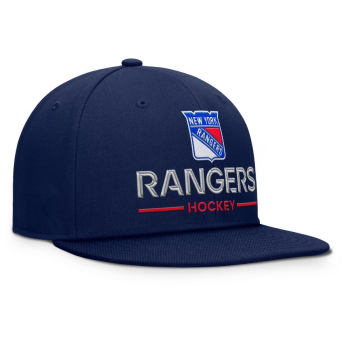 New York Rangers čiapka flat šiltovka Authentic Pro A/Cap Flat Brim Square Visor Structured Adjustable