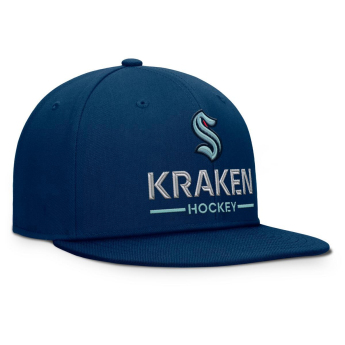 Seattle Kraken čiapka flat šiltovka Authentic Pro A/Cap Flat Brim Square Visor Structured Adjustable