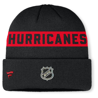 Carolina Hurricanes zimná čiapka Authentic Pro A/Cap Cuffed inscription