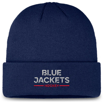 Columbus Blue Jackets zimná čiapka Authentic Pro A/Cap Cuffed
