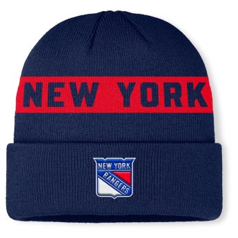 New York Rangers zimná čiapka Authentic Pro A/Cap Cuffed inscription