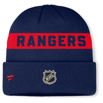 New York Rangers zimná čiapka Authentic Pro A/Cap Cuffed inscription