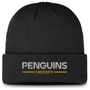 Pittsburgh Penguins zimná čiapka Authentic Pro A/Cap Cuffed