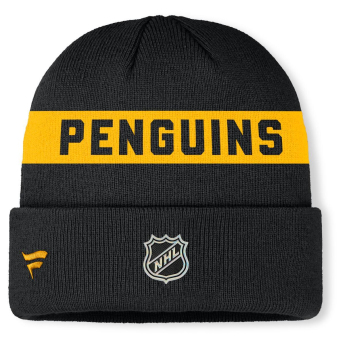 Pittsburgh Penguins zimná čiapka Authentic Pro A/Cap Cuffed inscription