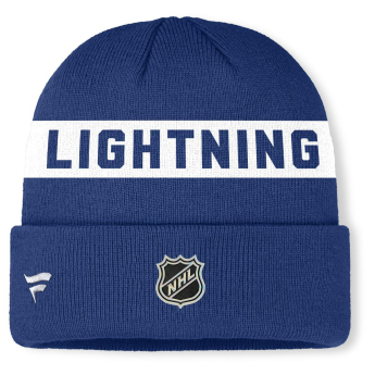 Tampa Bay Lightning zimná čiapka Authentic Pro A/Cap Cuffed inscription