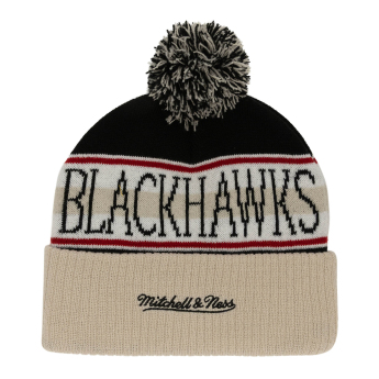 Chicago Blackhawks zimná čiapka Classic Pom Knit