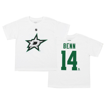 Dallas Stars pánske tričko #14 Jamie Benn white