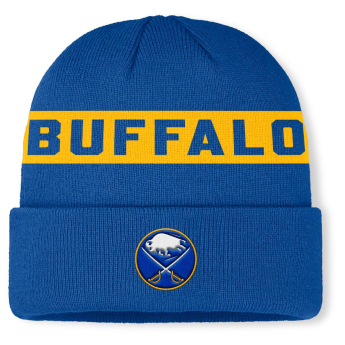 Buffalo Sabres zimná čiapka Authentic Pro A/Cap Cuffed inscription