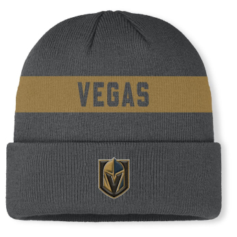 Vegas Golden Knights zimná čiapka Authentic Pro A/Cap Cuffed inscription