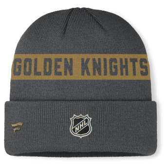 Vegas Golden Knights zimná čiapka Authentic Pro A/Cap Cuffed inscription