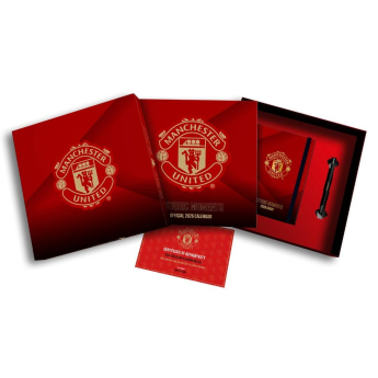 Manchester United kalendár a diár Musical Gift Box 2026