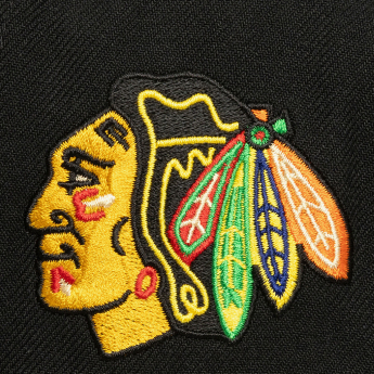 Chicago Blackhawks čiapka flat šiltovka Cream Script Snapback black