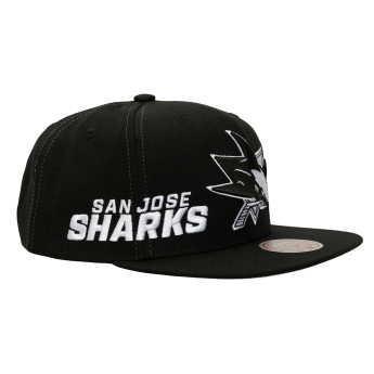 San Jose Sharks čiapka flat šiltovka Trifecta Snapback black