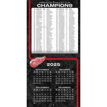 Detroit Red Wings kalendár 2026 Wall