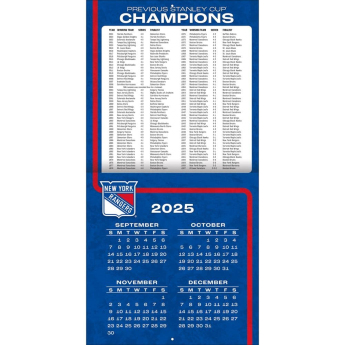 New York Rangers kalendár 2026 Wall