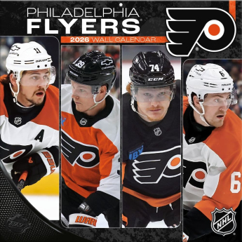 Philadelphia Flyers kalendár 2026 Wall