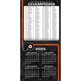Philadelphia Flyers kalendár 2026 Wall