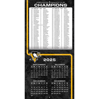 Pittsburgh Penguins kalendár 2026 Wall