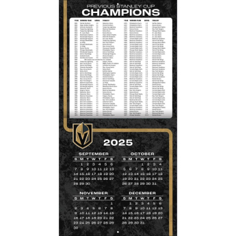 Vegas Golden Knights kalendár 2026 Wall