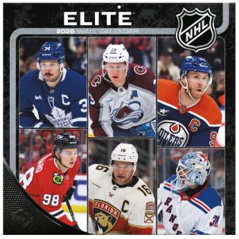 NHL produkty kalendár Elite 2026 Wall